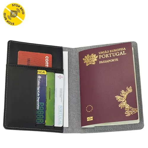 CARTEIRA PARA PASSAPORTE