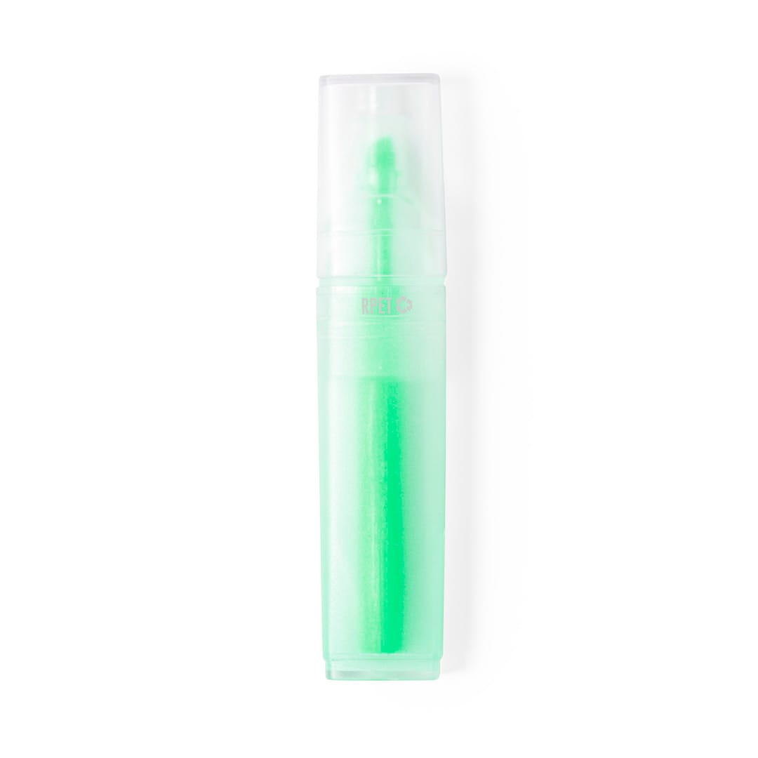 Marcador fluorescente da linha nature