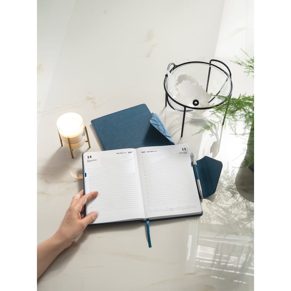 agendas diárias a5 2027 personalizadas combrindes