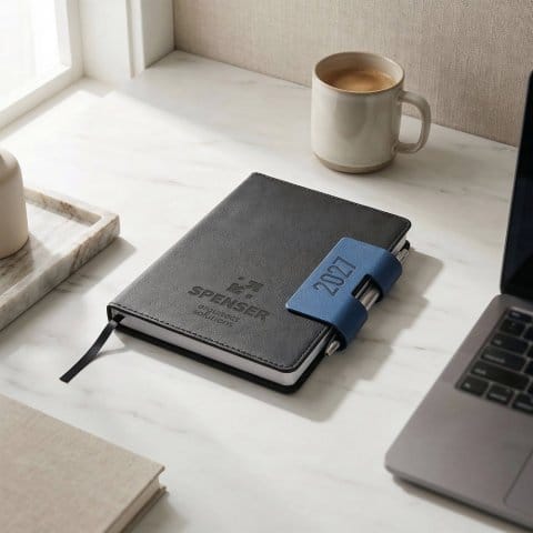 agendas diárias a5 2027 personalizadas combrindes