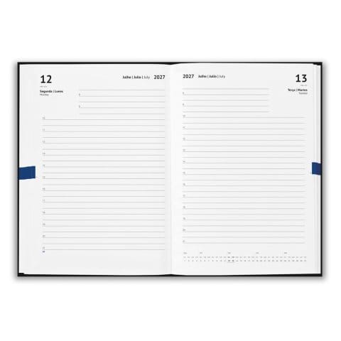 agendas diárias a5 2027 personalizadas combrindes