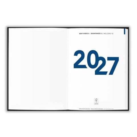 agendas semanais b5 2027 personalizadas combrindes