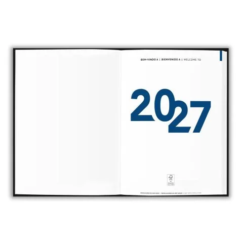 agendas semanais b5 2027 personalizadas combrindes