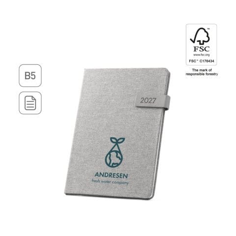 agendas semanais b5 2027 personalizadas combrindes