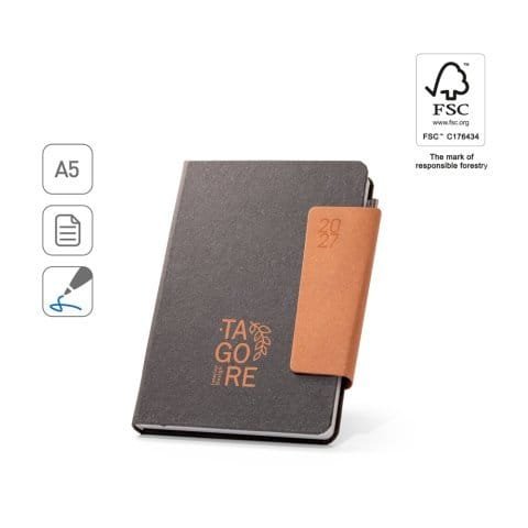 agendas diárias a5 2027 personalizadas combrindes