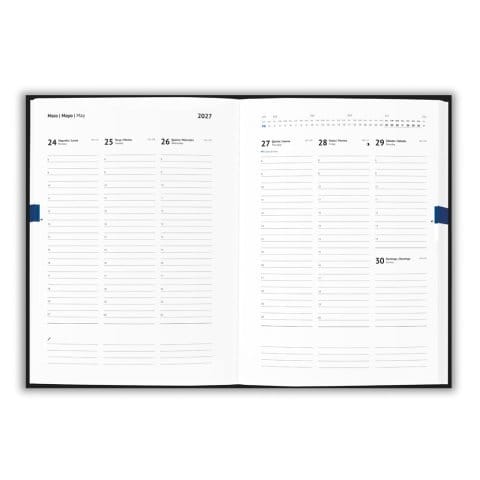 agendas semanais b5 2027 personalizadas combrindes