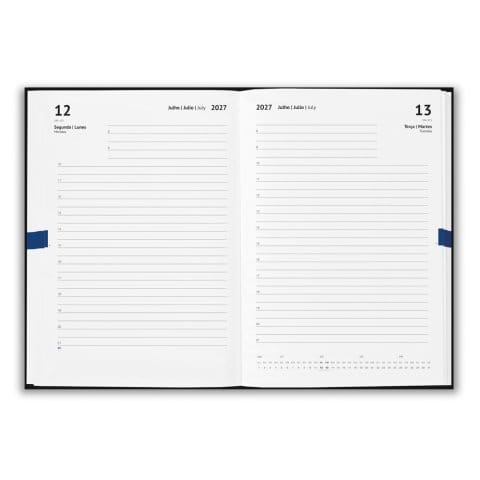 agendas diárias a5 2027 personalizadas combrindes