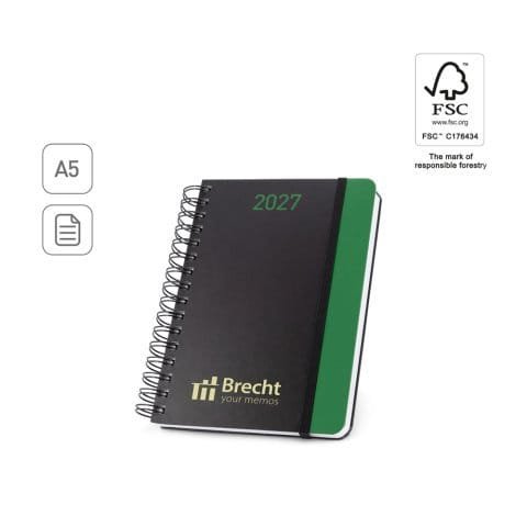 agendas diárias a5 2027 personalizadas combrindes