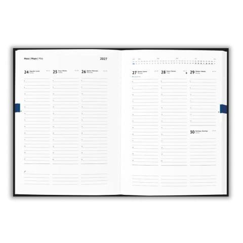 agendas diárias a5 2027 personalizadas combrindes