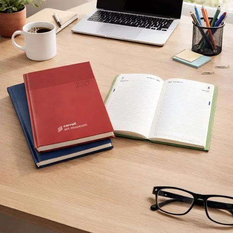 agendas diárias a5 2027 personalizadas combrindes