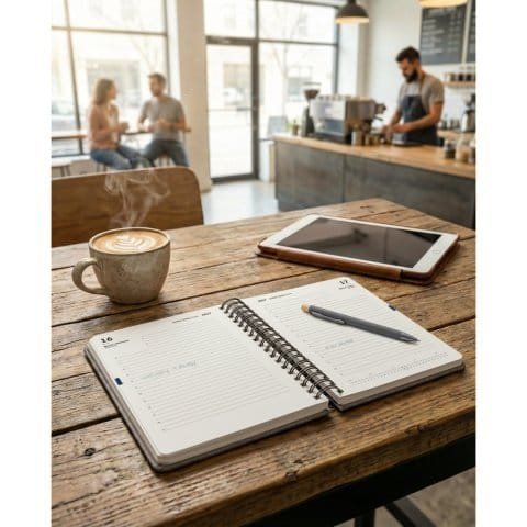agendas diárias a5 2027 personalizadas combrindes
