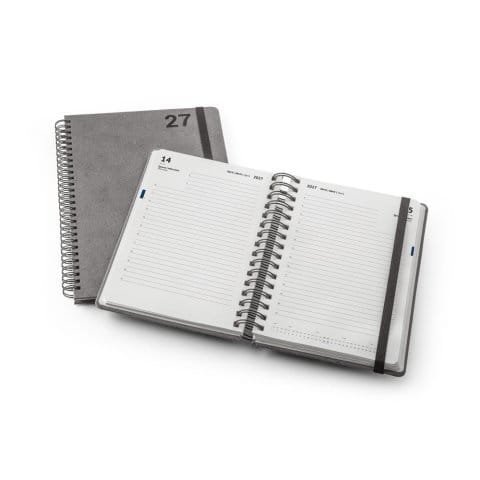 agendas diárias a5 2027 personalizadas combrindes
